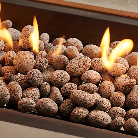 building a gas fire pit media